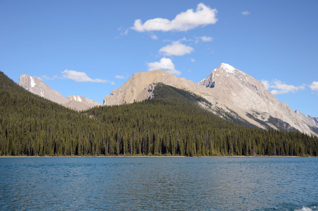 10 Samson Peak From Scenic Tour Boat On Moraine Lake Near Jasper